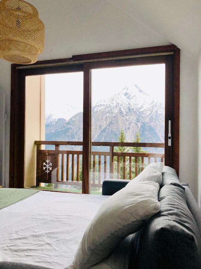 Appartement Vue Imprenable Avec Emplacement Ideal レ・デュー・アルプ エクステリア 写真
