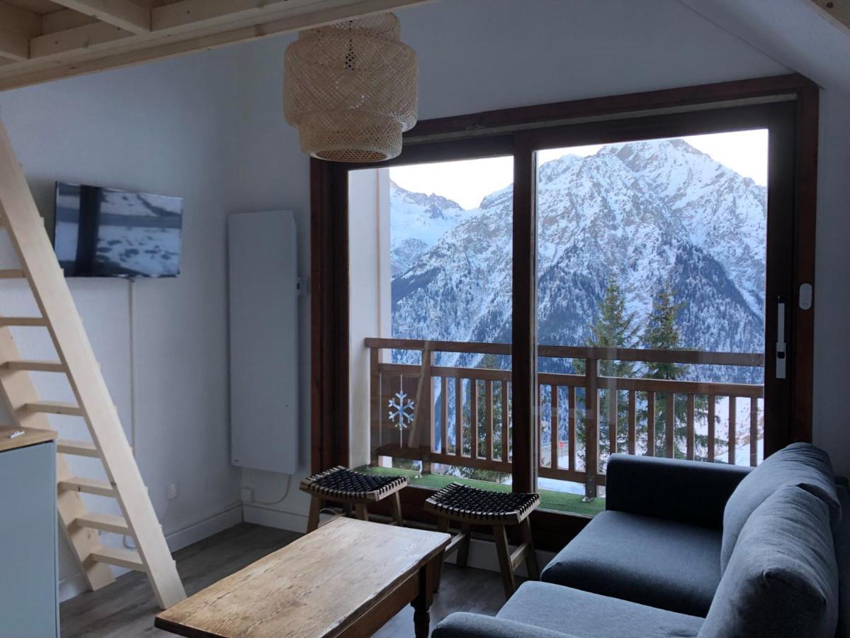 Appartement Vue Imprenable Avec Emplacement Ideal レ・デュー・アルプ エクステリア 写真