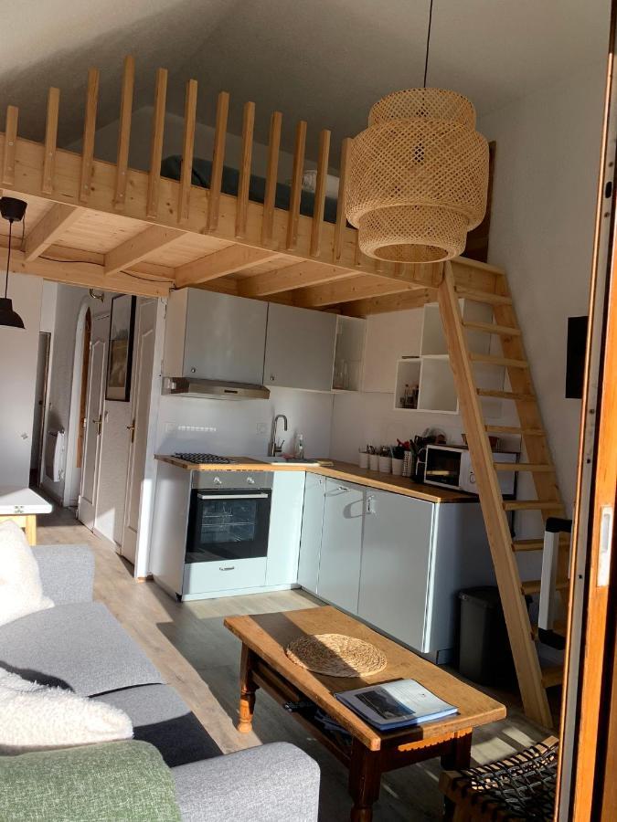 Appartement Vue Imprenable Avec Emplacement Ideal レ・デュー・アルプ エクステリア 写真